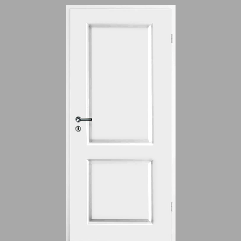 Elegance 02 Wohnungstüren / Schallschutztüren mit Zarge CPL RAL 9010