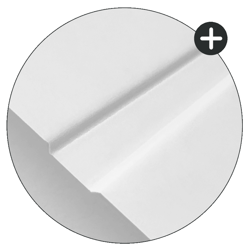 Mala 05 Zimmertür / Innentür RAL 9010 CPL Weißlack - Designtür