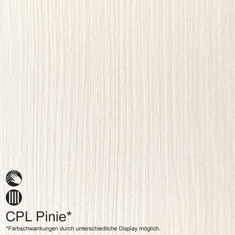 Pinie Innentür / Zimmertür mit Zarge CPL Maserung Aufrecht